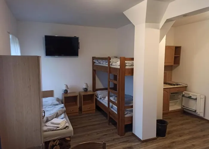 شقة فندقية U Kmotra Borovany (Ceske Budejovice)